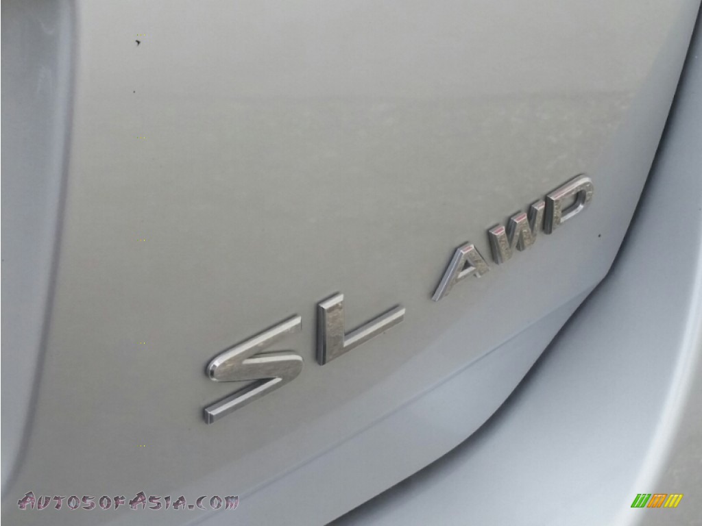 2012 Murano SL AWD - Brilliant Silver / Black photo #9