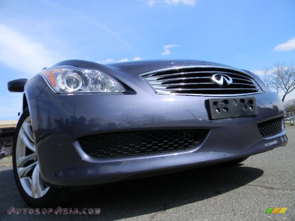 2008 G 37 Journey Coupe - Amethyst Graphite Gray / Stone photo #1