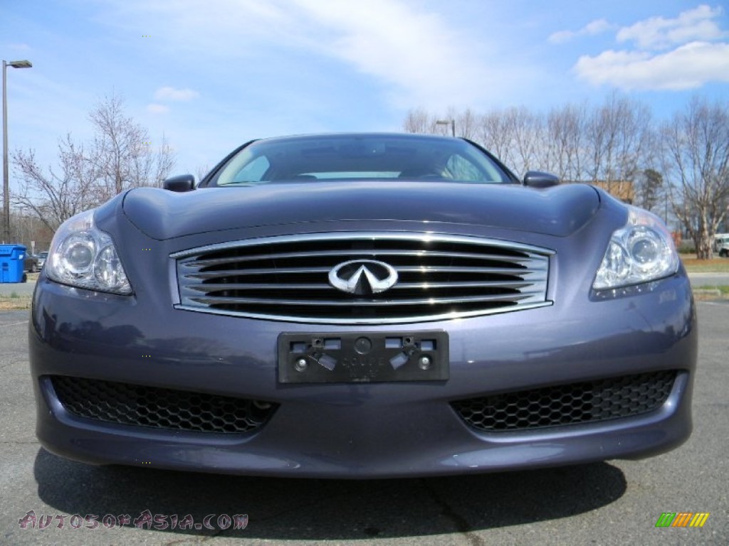 2008 G 37 Journey Coupe - Amethyst Graphite Gray / Stone photo #4