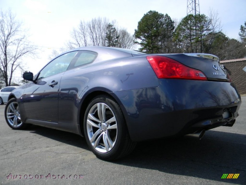 2008 G 37 Journey Coupe - Amethyst Graphite Gray / Stone photo #8