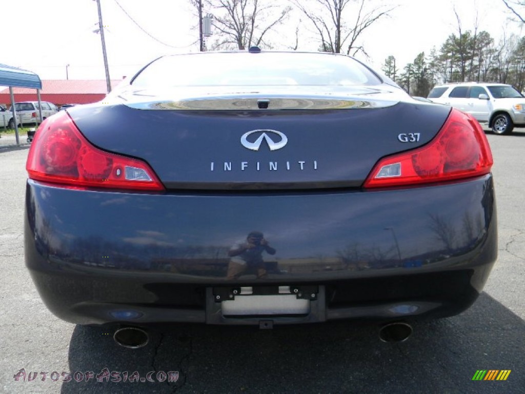 2008 G 37 Journey Coupe - Amethyst Graphite Gray / Stone photo #9