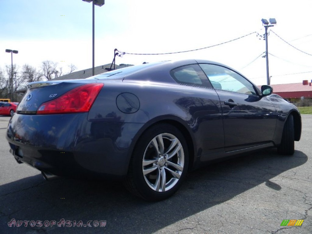 2008 G 37 Journey Coupe - Amethyst Graphite Gray / Stone photo #10