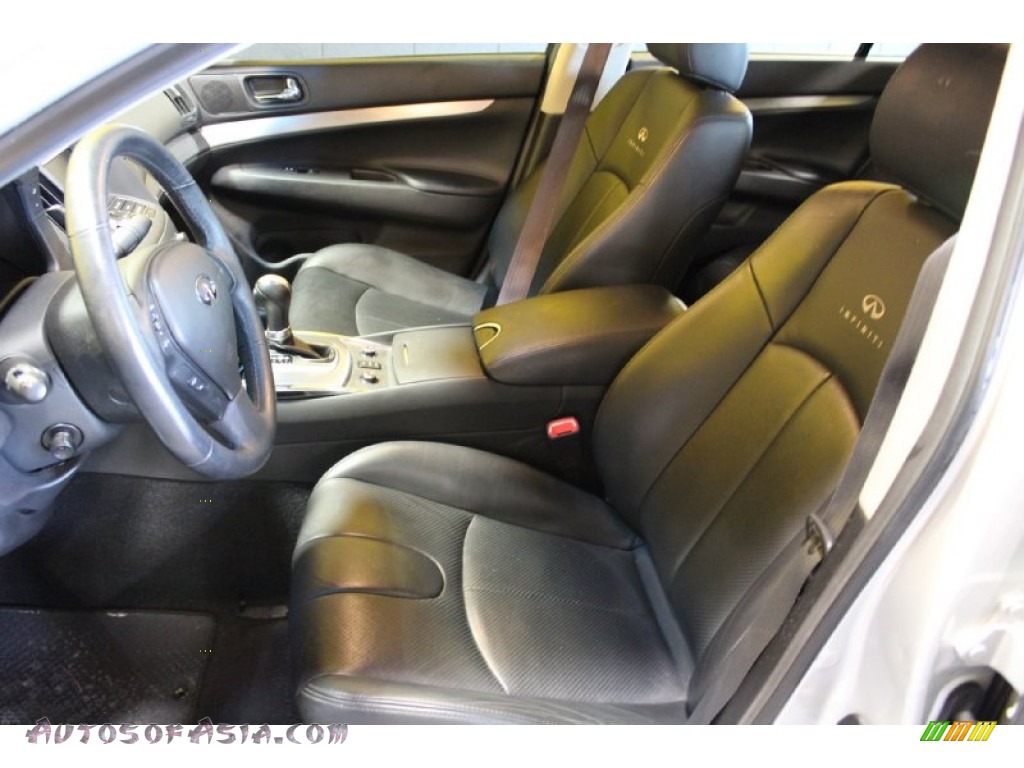 2012 G 37 x AWD Sedan - Liquid Platinum / Graphite photo #11