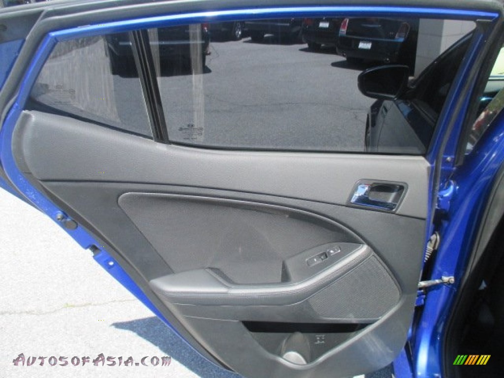 2011 Optima SX - Corsa Blue / Black Sport photo #22