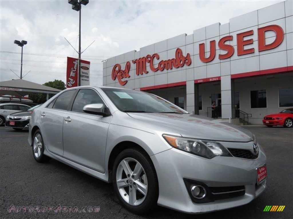 2012 Camry LE - Classic Silver Metallic / Ivory photo #1