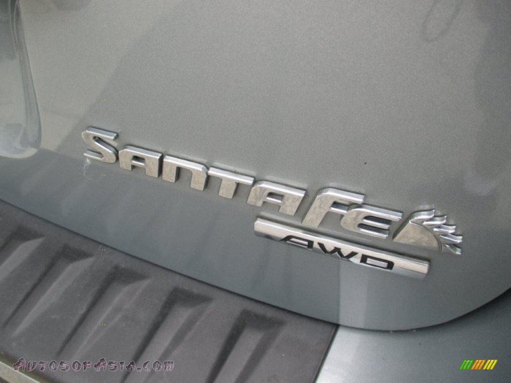 2008 Santa Fe GLS 4WD - Platinum Sage / Gray photo #5