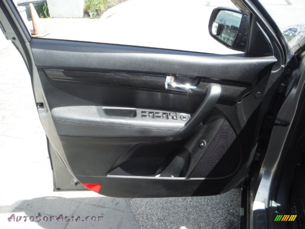 2012 Sorento LX AWD - Titanium Silver / Gray photo #12