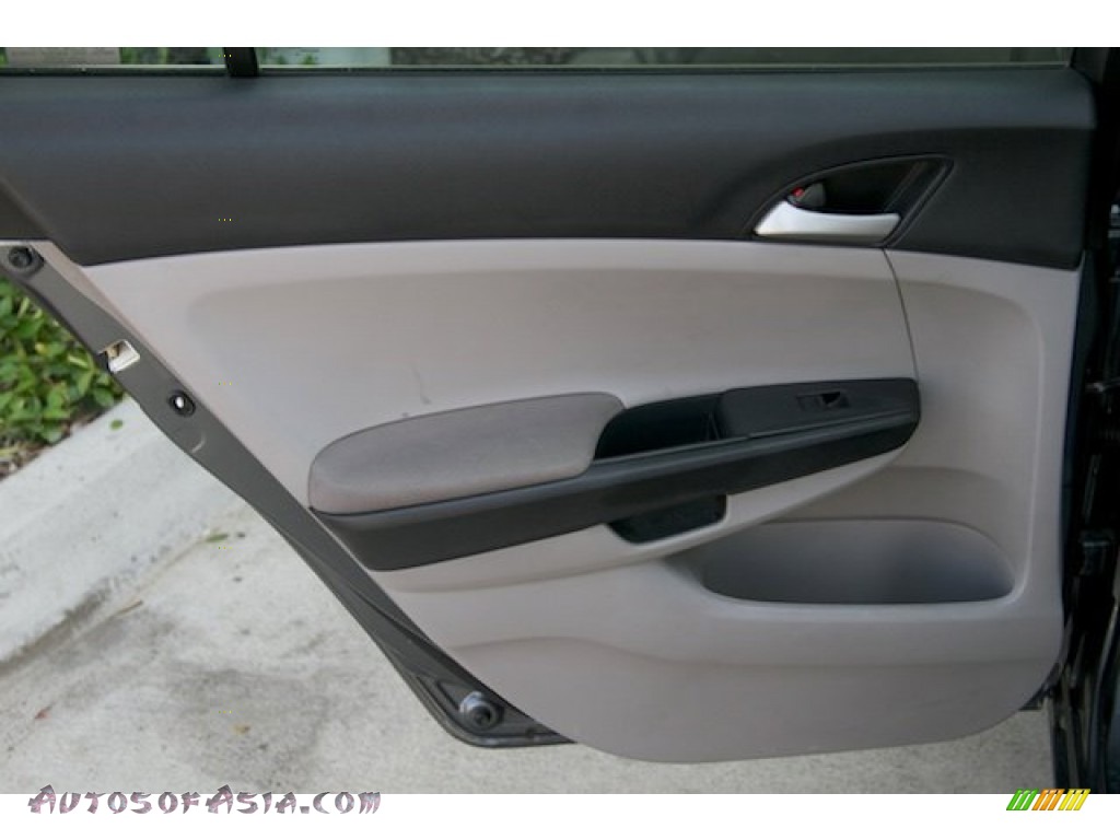 2012 Accord LX Sedan - Polished Metal Metallic / Gray photo #20