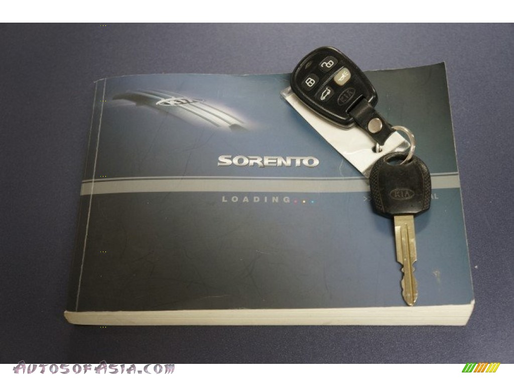 2005 Sorento LX 4WD - Spark Blue Metallic / Gray photo #29