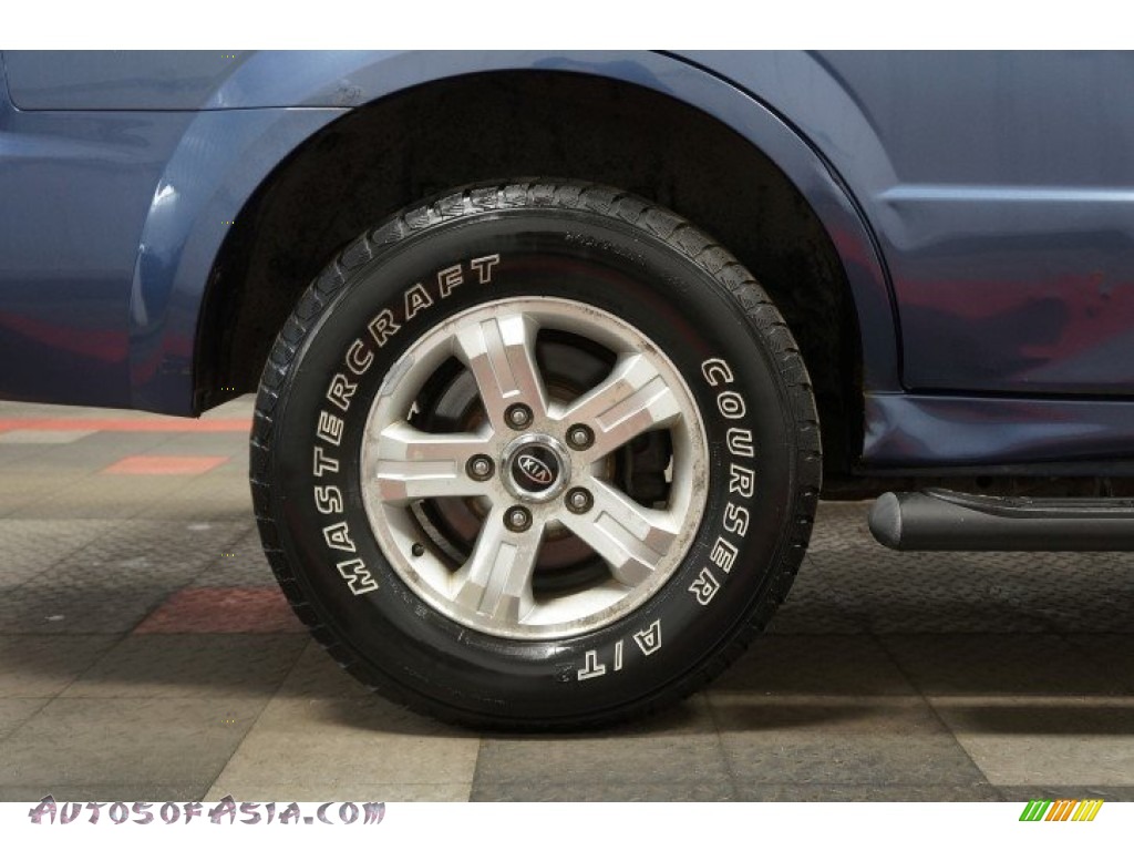 2005 Sorento LX 4WD - Spark Blue Metallic / Gray photo #50