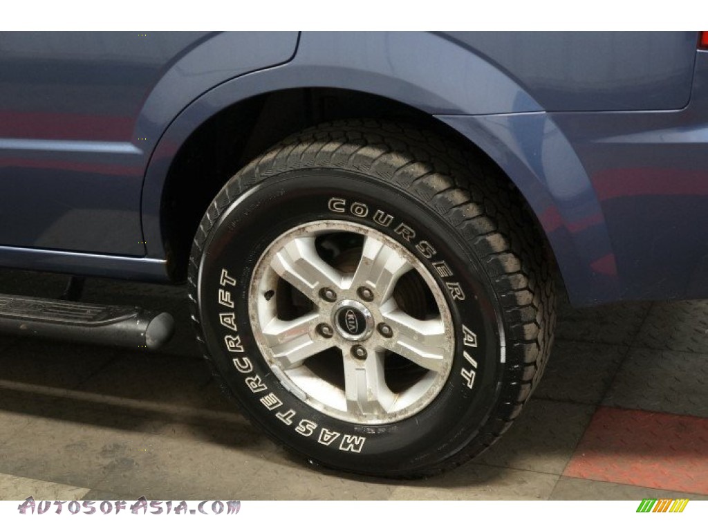 2005 Sorento LX 4WD - Spark Blue Metallic / Gray photo #60