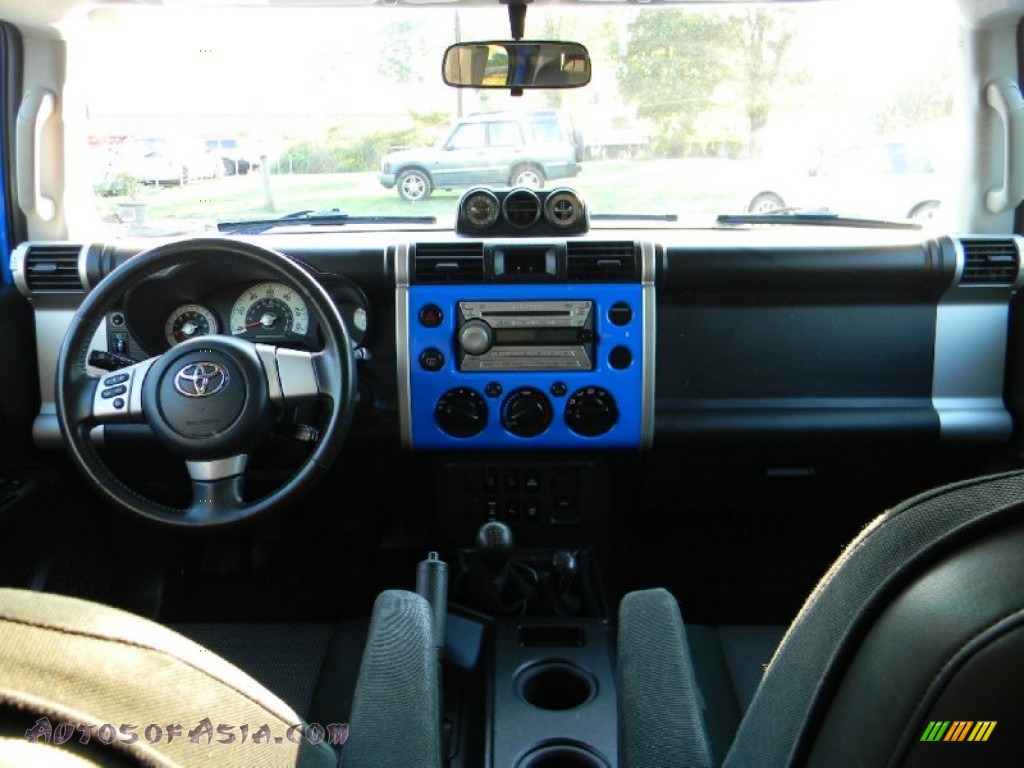 2007 FJ Cruiser 4WD - Voodoo Blue / Dark Charcoal photo #13