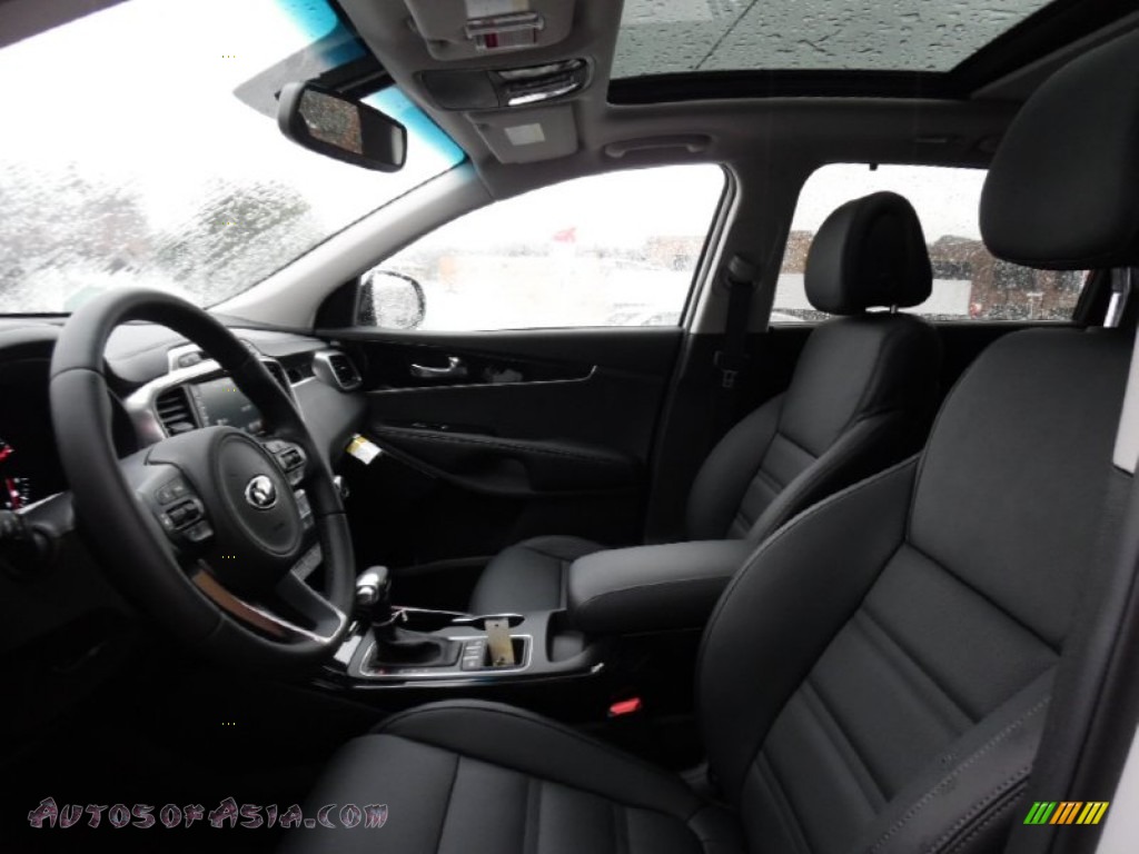 2016 Sorento SX V6 AWD - Snow White Pearl / Premium Black photo #11
