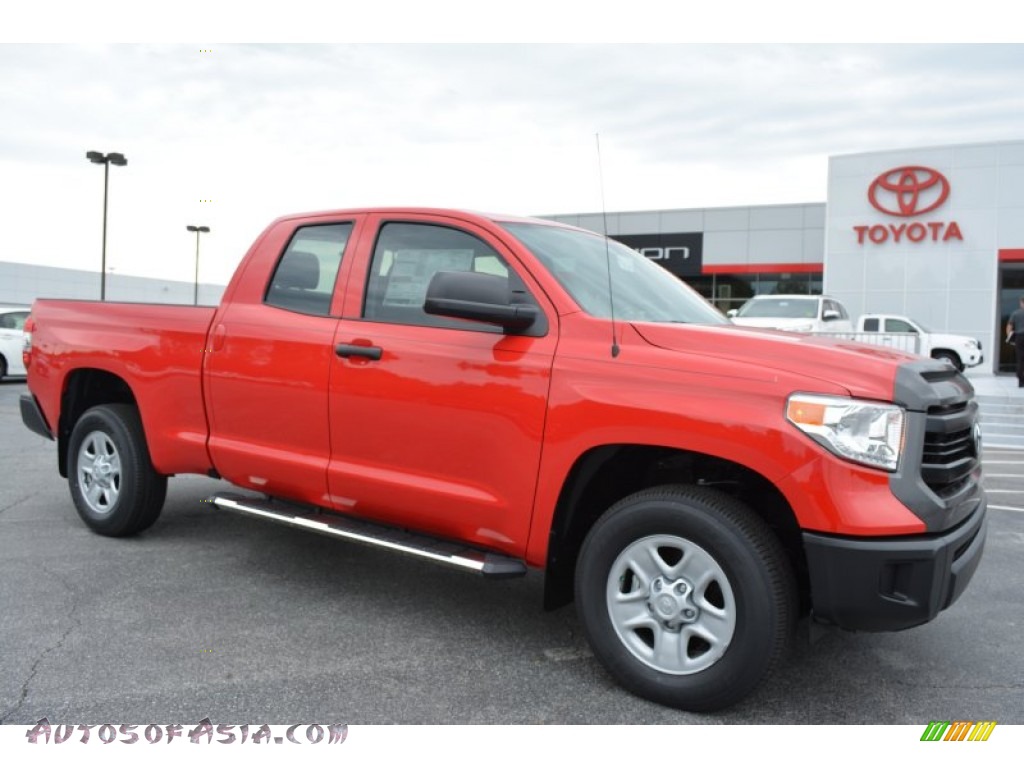 2016 Toyota Tundra SR Double Cab 4x4 in Radiant Red - 064464 | Autos of