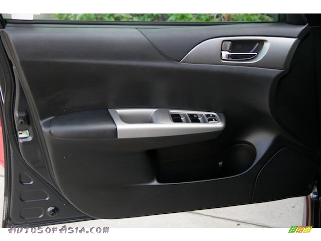 2010 Impreza WRX Sedan - Dark Gray Metallic / Carbon Black photo #21