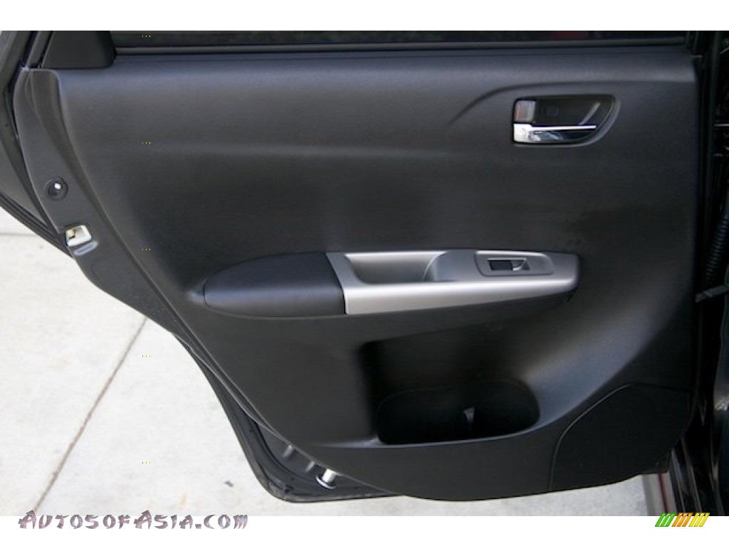 2010 Impreza WRX Sedan - Dark Gray Metallic / Carbon Black photo #22