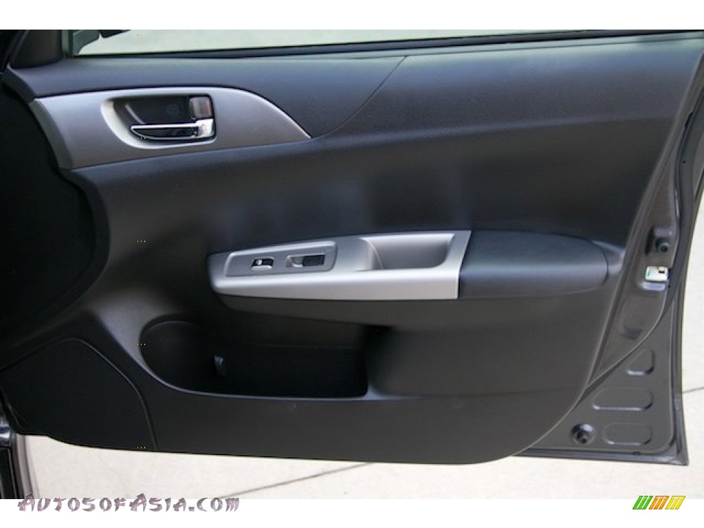 2010 Impreza WRX Sedan - Dark Gray Metallic / Carbon Black photo #24