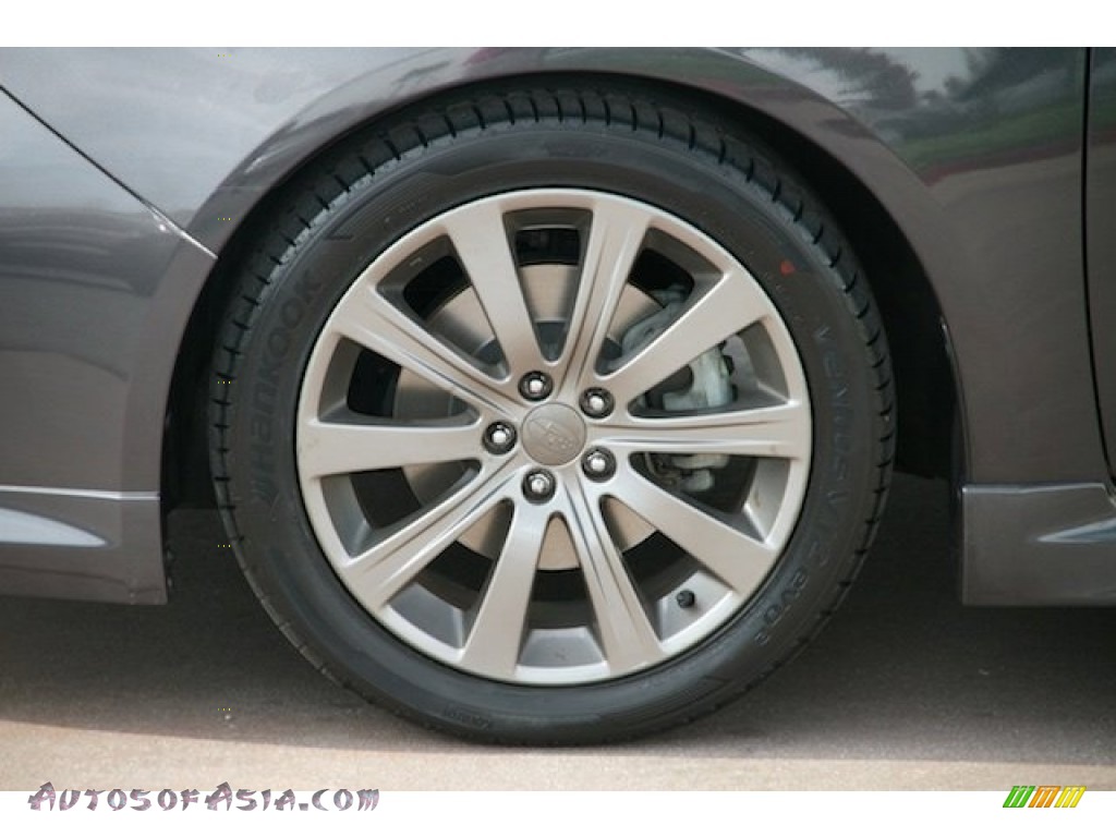 2010 Impreza WRX Sedan - Dark Gray Metallic / Carbon Black photo #26