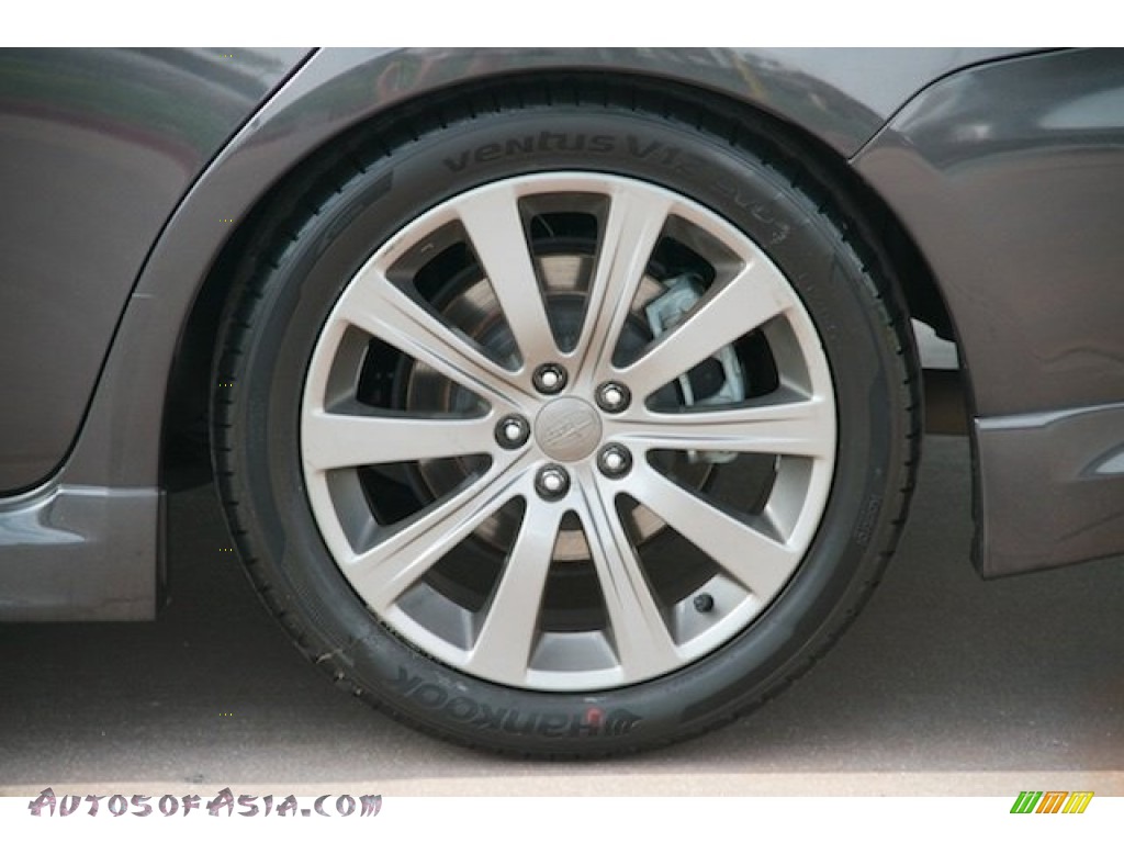2010 Impreza WRX Sedan - Dark Gray Metallic / Carbon Black photo #27