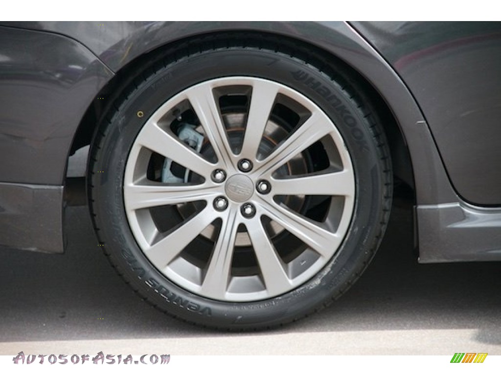 2010 Impreza WRX Sedan - Dark Gray Metallic / Carbon Black photo #28