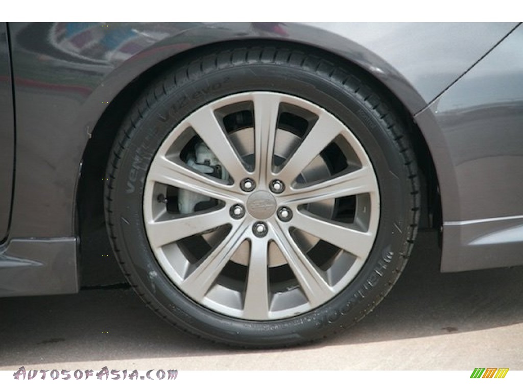 2010 Impreza WRX Sedan - Dark Gray Metallic / Carbon Black photo #29