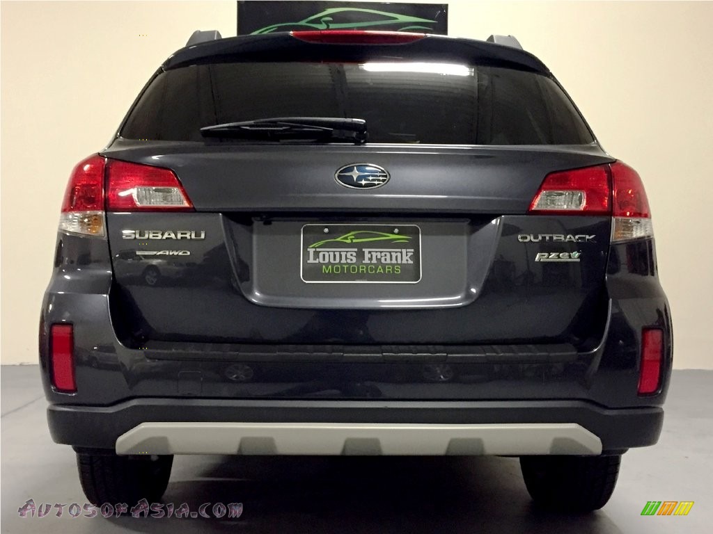 2012 Outback 2.5i Limited - Graphite Gray Metallic / Off Black photo #21