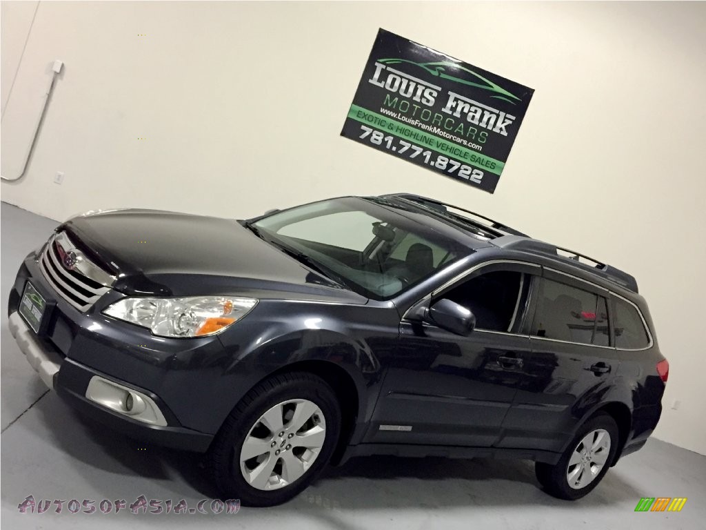 2012 Outback 2.5i Limited - Graphite Gray Metallic / Off Black photo #63
