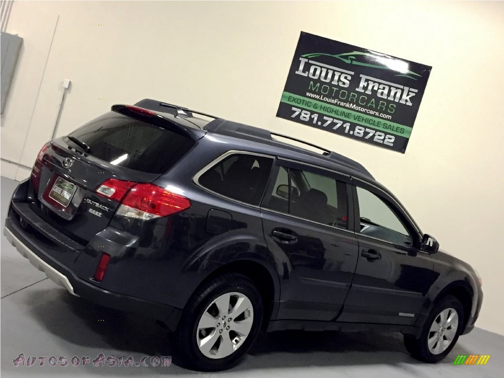 2012 Outback 2.5i Limited - Graphite Gray Metallic / Off Black photo #64