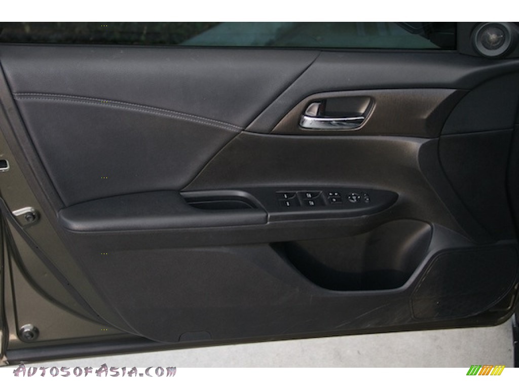 2013 Accord EX Sedan - Hematite Metallic / Black photo #25