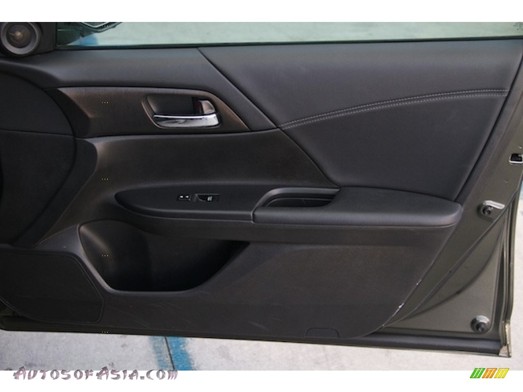 2013 Accord EX Sedan - Hematite Metallic / Black photo #28