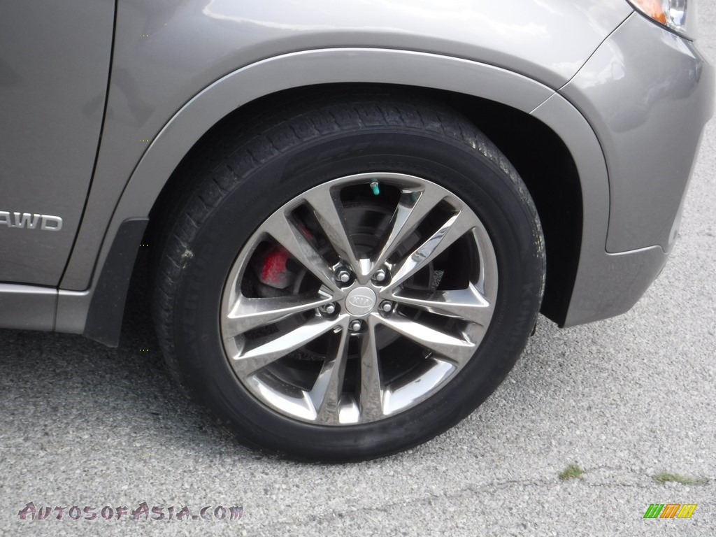 2014 Sorento SX V6 AWD - Titanium Silver / Black photo #8