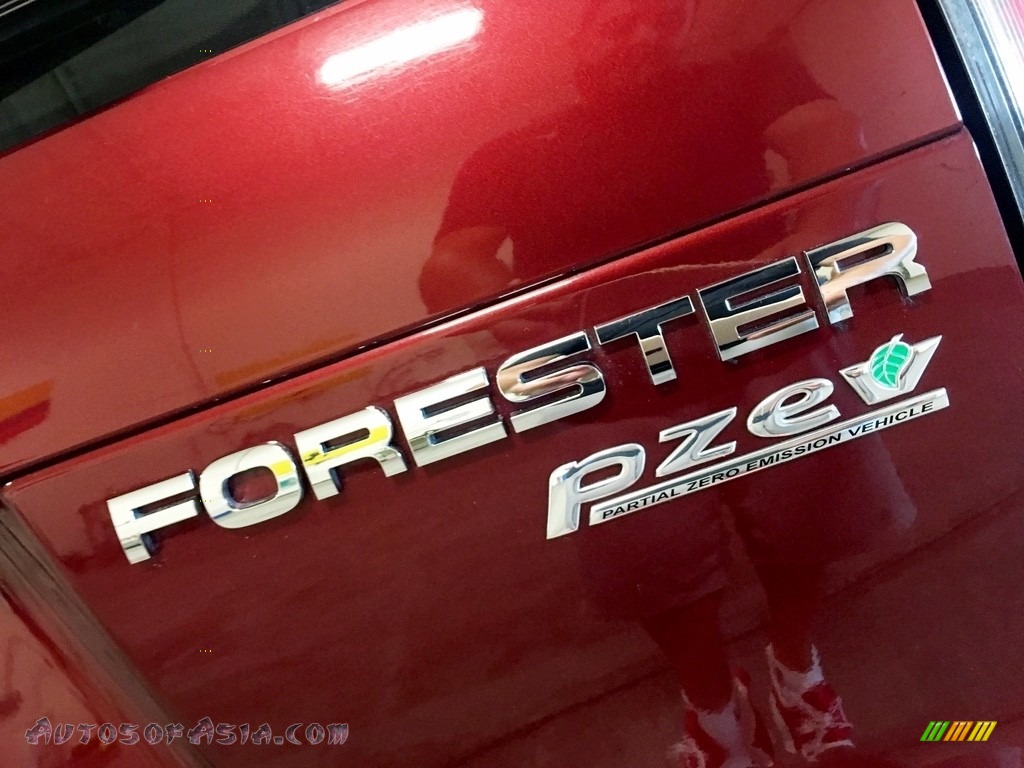 2013 Forester 2.5 X Premium - Camellia Red Pearl / Platinum photo #101