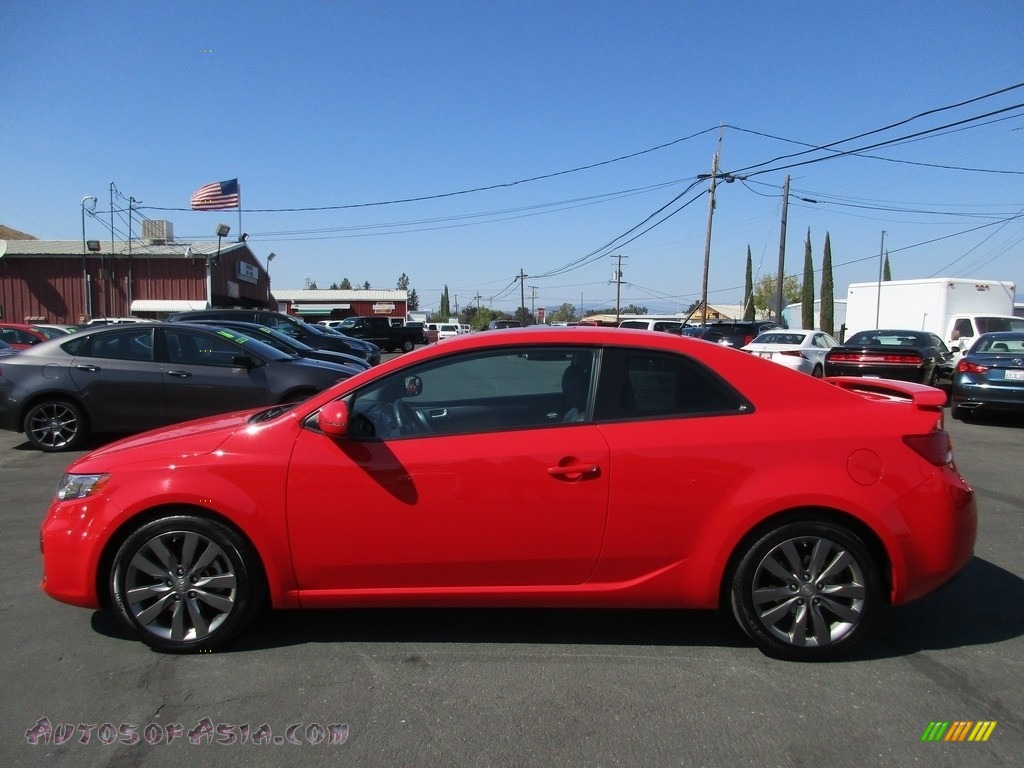 2012 Forte Koup SX - Racing Red / Black photo #4