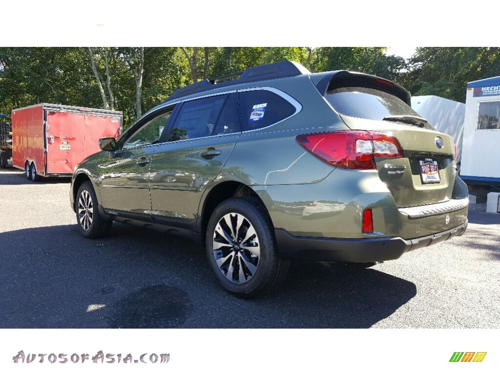 2017 Outback 3.6R Limited - Wilderness Green Metallic / Warm Ivory photo #4