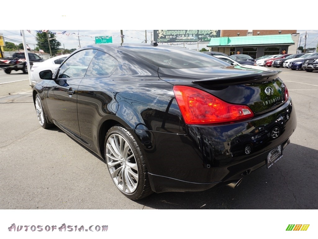 2013 G 37 x AWD Coupe - Black Obsidian / Graphite photo #3