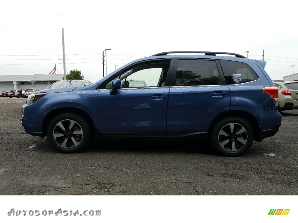2017 Forester 2.5i Limited - Quartz Blue Pearl / Gray photo #3