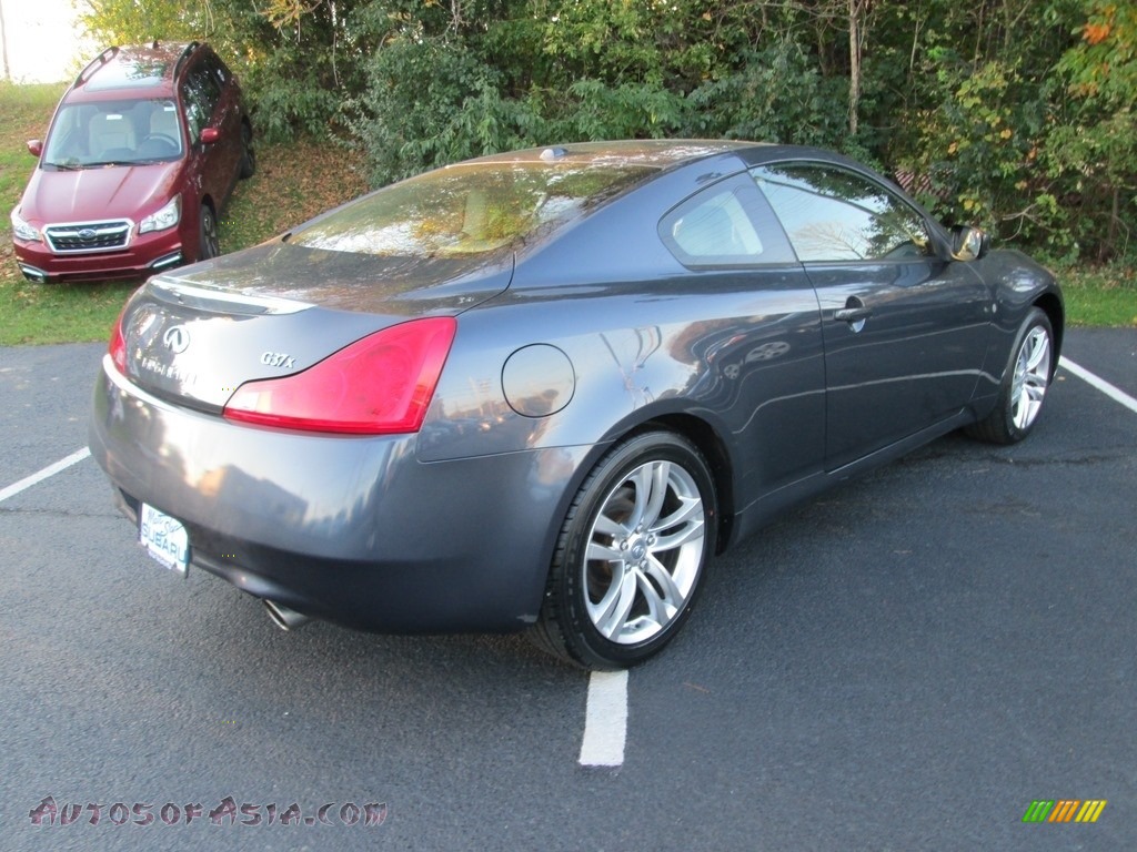 2009 G 37 x Coupe - Blue Slate Metallic / Graphite photo #6