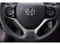 Honda Civic LX Sedan Crystal Black Pearl photo #11