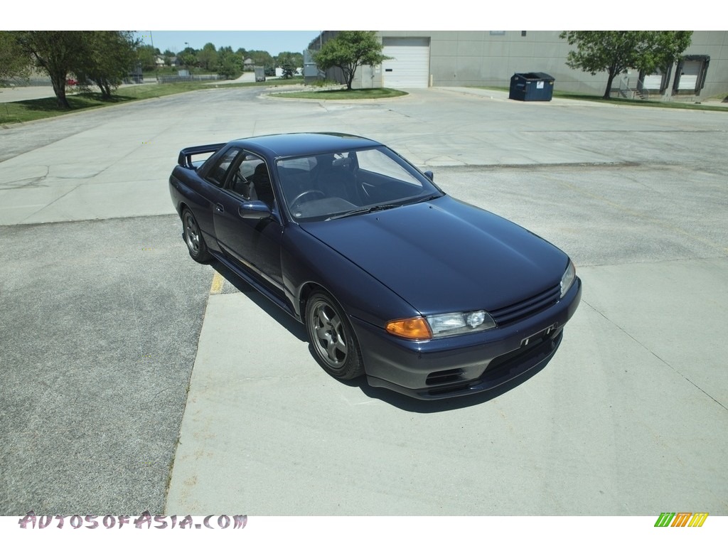 1990 Skyline GT-R Coupe - Gun Grey Metallic / Black photo #6
