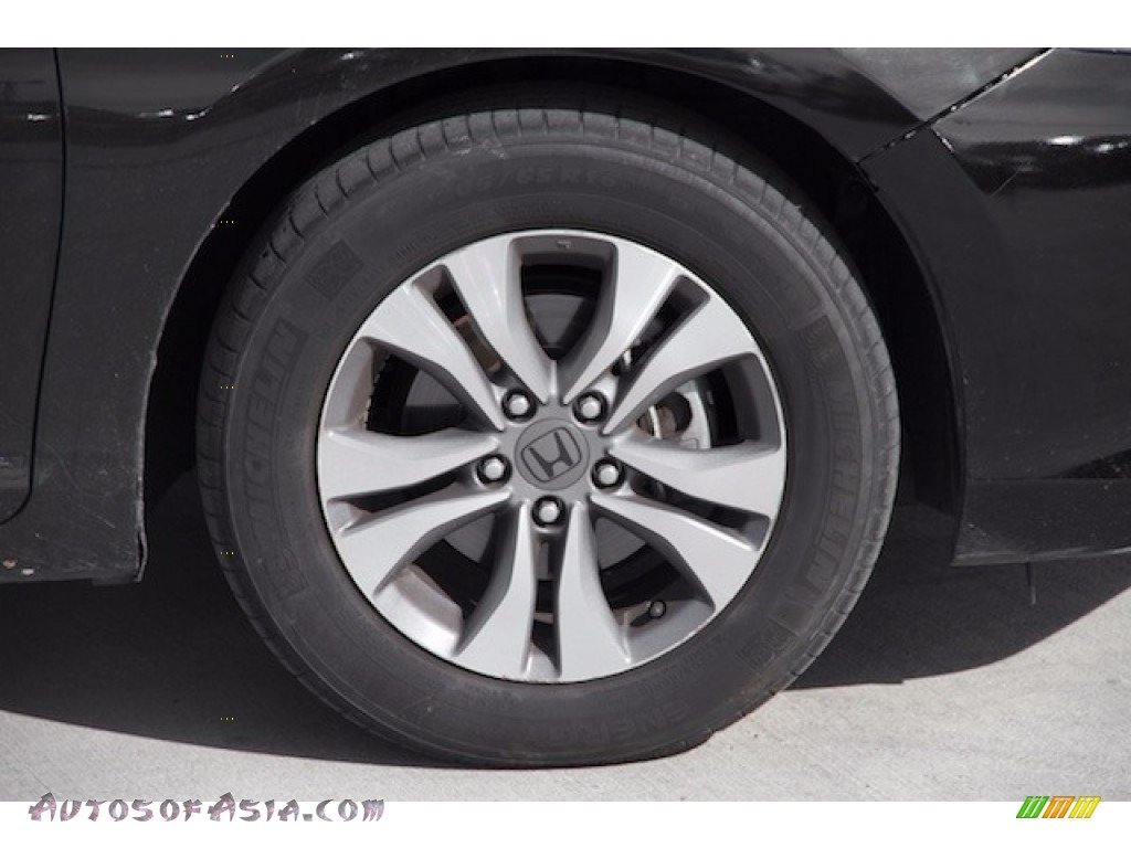 2014 Accord LX Sedan - Crystal Black Pearl / Black photo #26