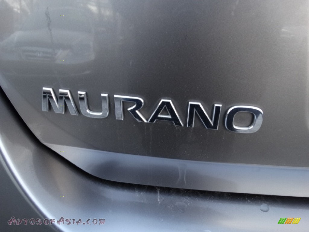 2009 Murano SL AWD - Platinum Graphite Metallic / Black photo #23