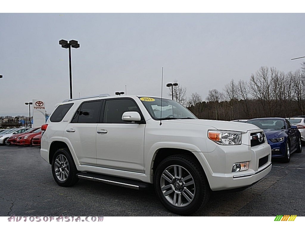2013 Toyota 4Runner Limited 4x4 In Blizzard White Pearl Photo 11 113946 Autos Of Asia 