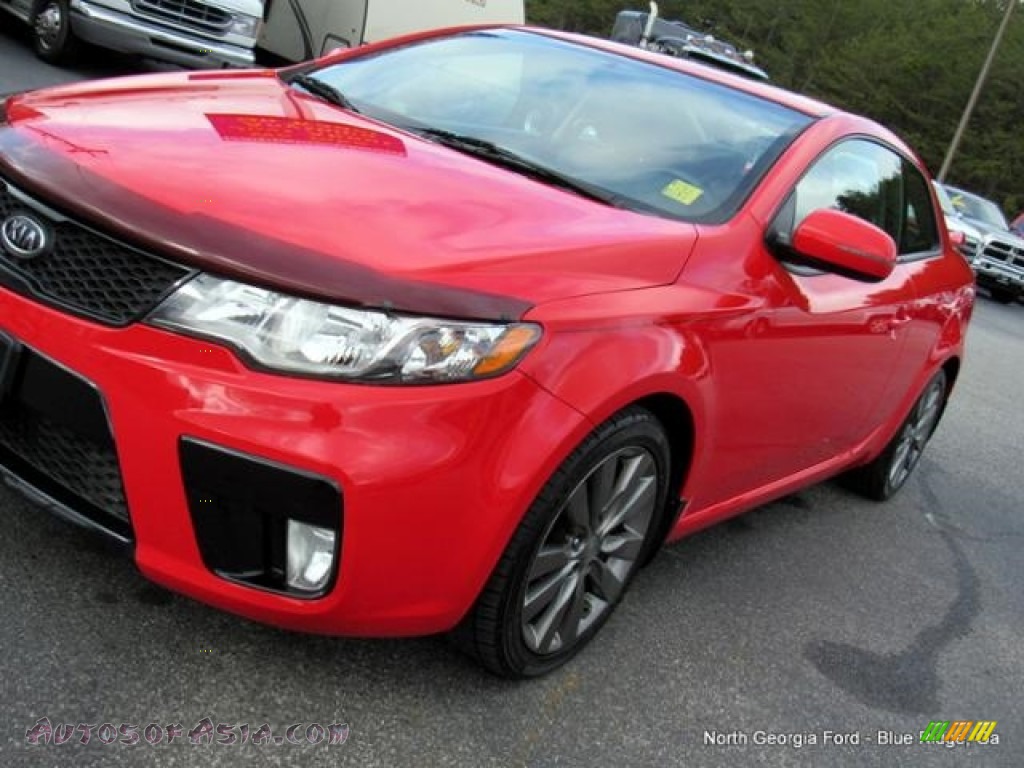 2011 Forte Koup SX - Racing Red / Black Sport photo #29