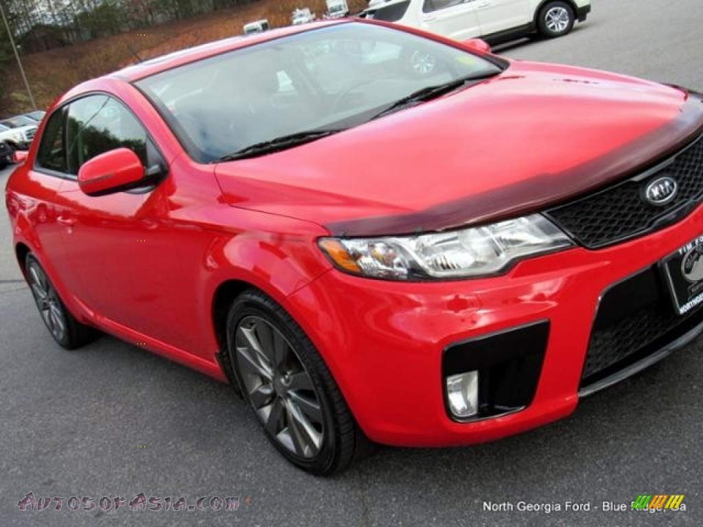2011 Forte Koup SX - Racing Red / Black Sport photo #30