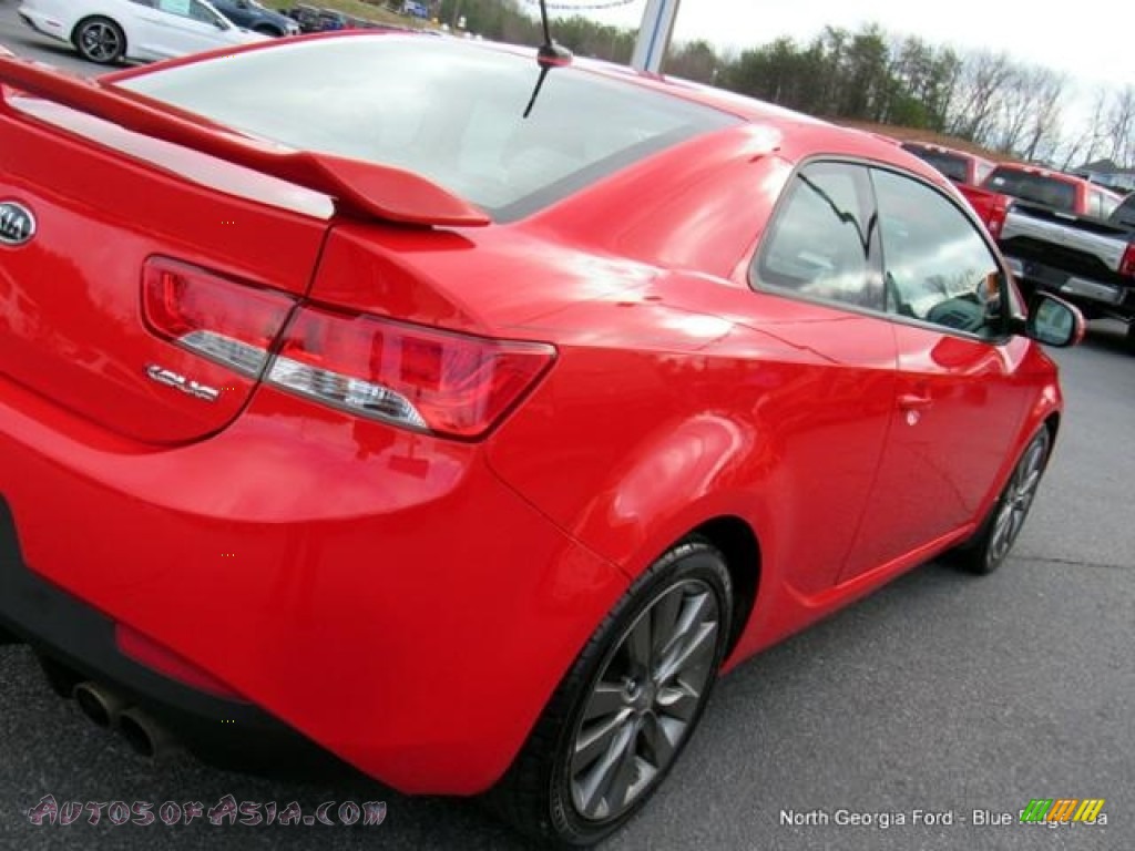 2011 Forte Koup SX - Racing Red / Black Sport photo #31