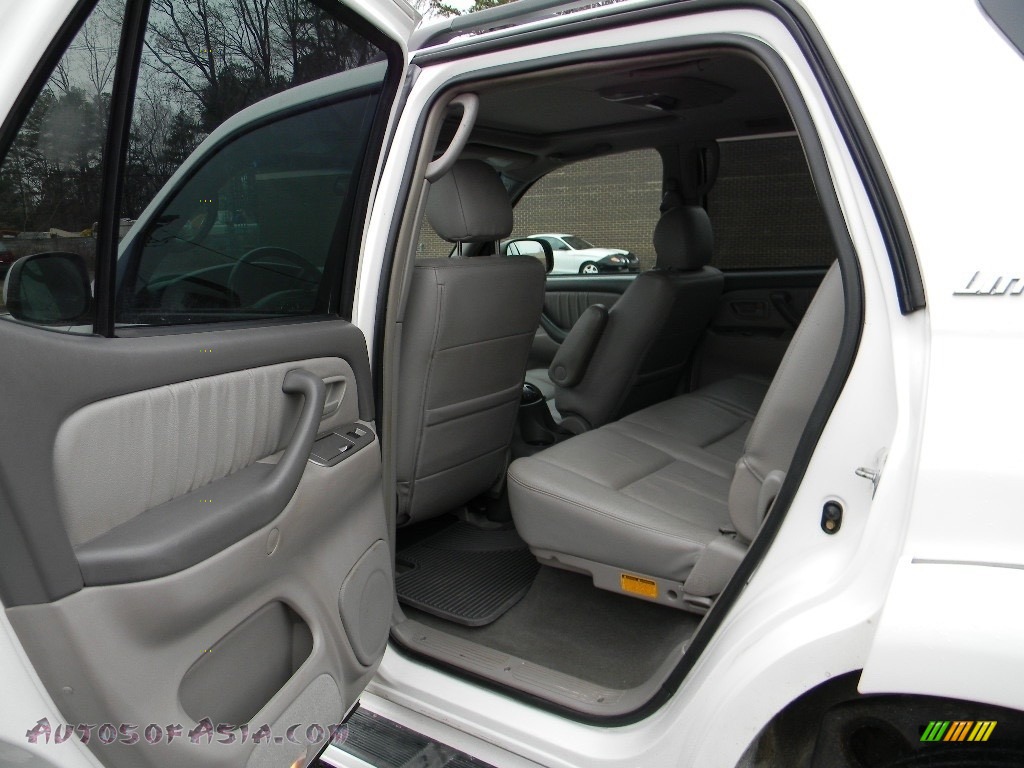 2005 Sequoia Limited 4WD - Natural White / Light Charcoal photo #19