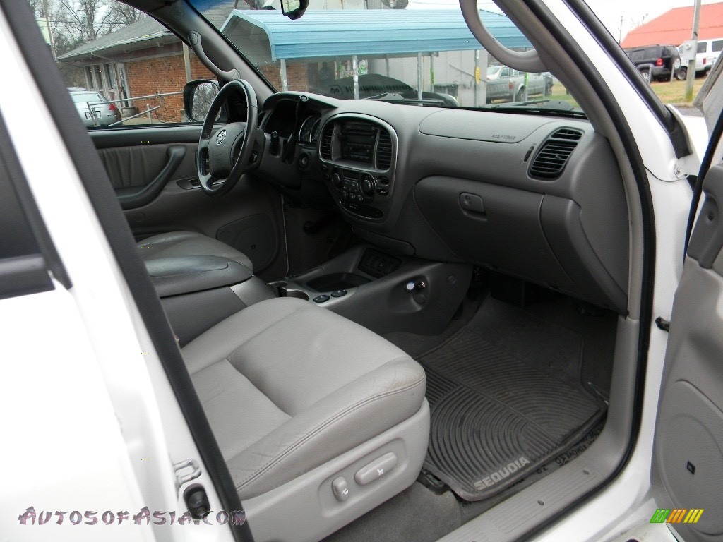 2005 Sequoia Limited 4WD - Natural White / Light Charcoal photo #21