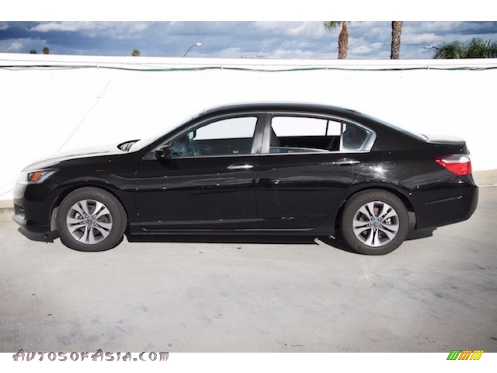 2014 Accord LX Sedan - Crystal Black Pearl / Black photo #10