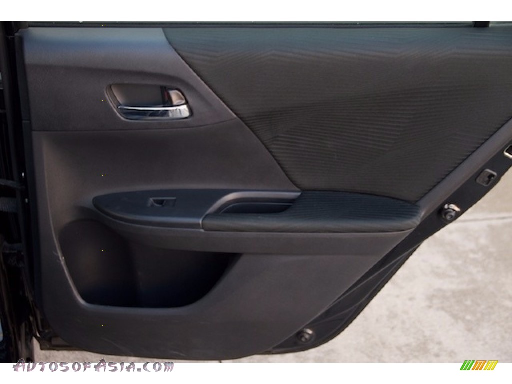 2014 Accord LX Sedan - Crystal Black Pearl / Black photo #23