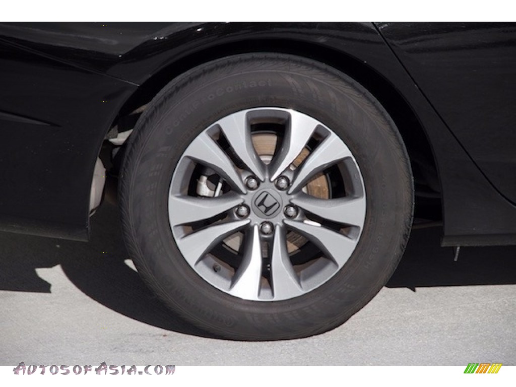 2014 Accord LX Sedan - Crystal Black Pearl / Black photo #26